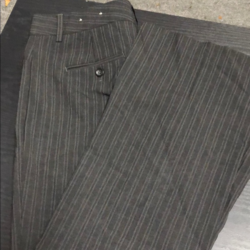 Express size 2 pinstriped dress pants.
